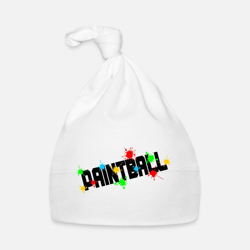 Logo de paintball Bonnet bio Bébé