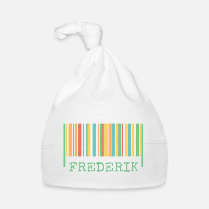 Strichcode Frederik Baby Bio-Mütze