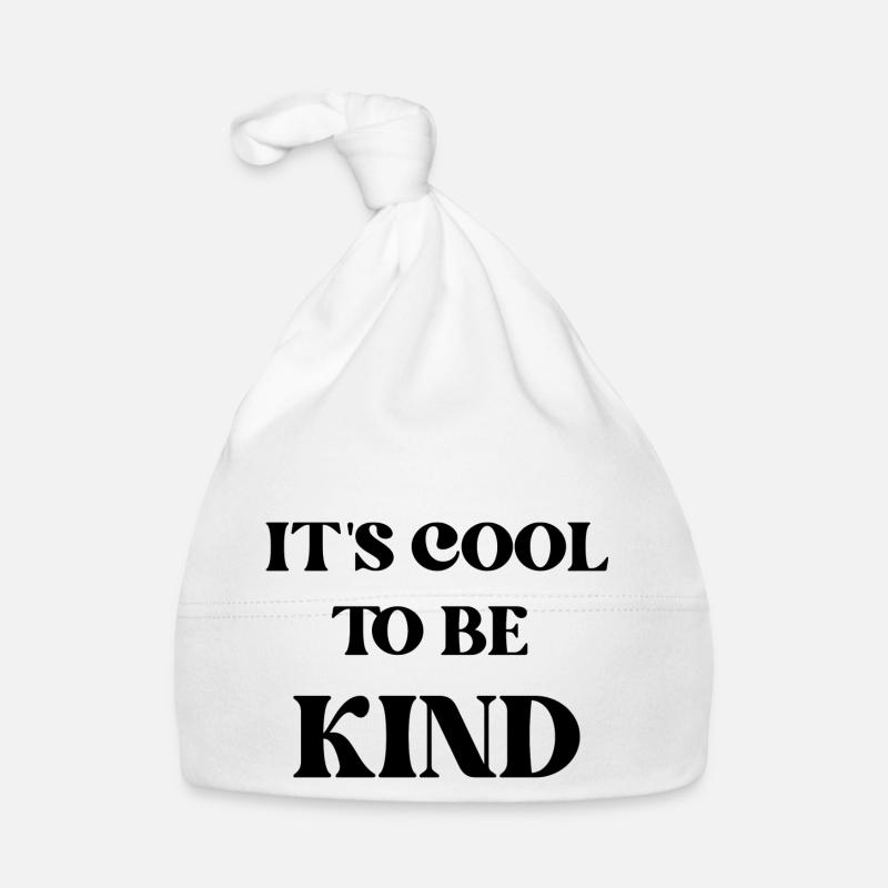 c’est cool d’être gentil Bonnet bio Bébé