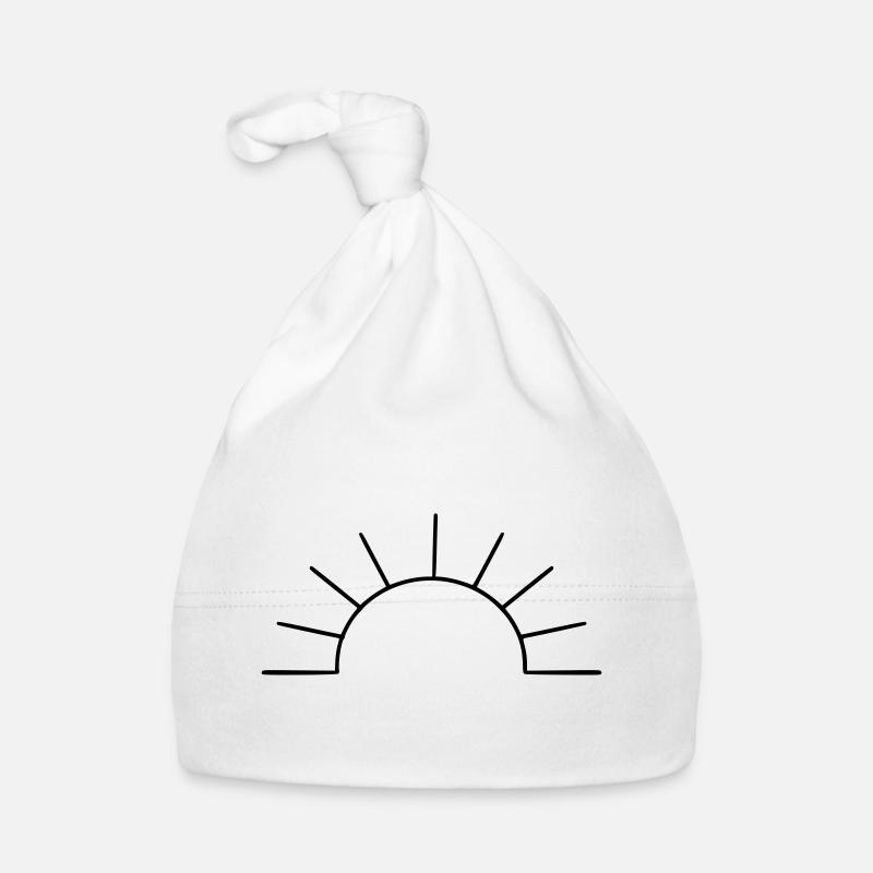 schlichte Sonne Baby Bio-Mütze