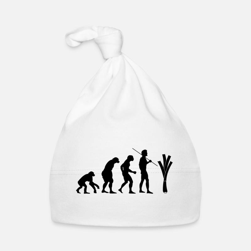 Evolution des Lauchs Baby Bio-Mütze