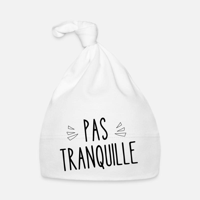 pas tranquille Bonnet bio Bébé
