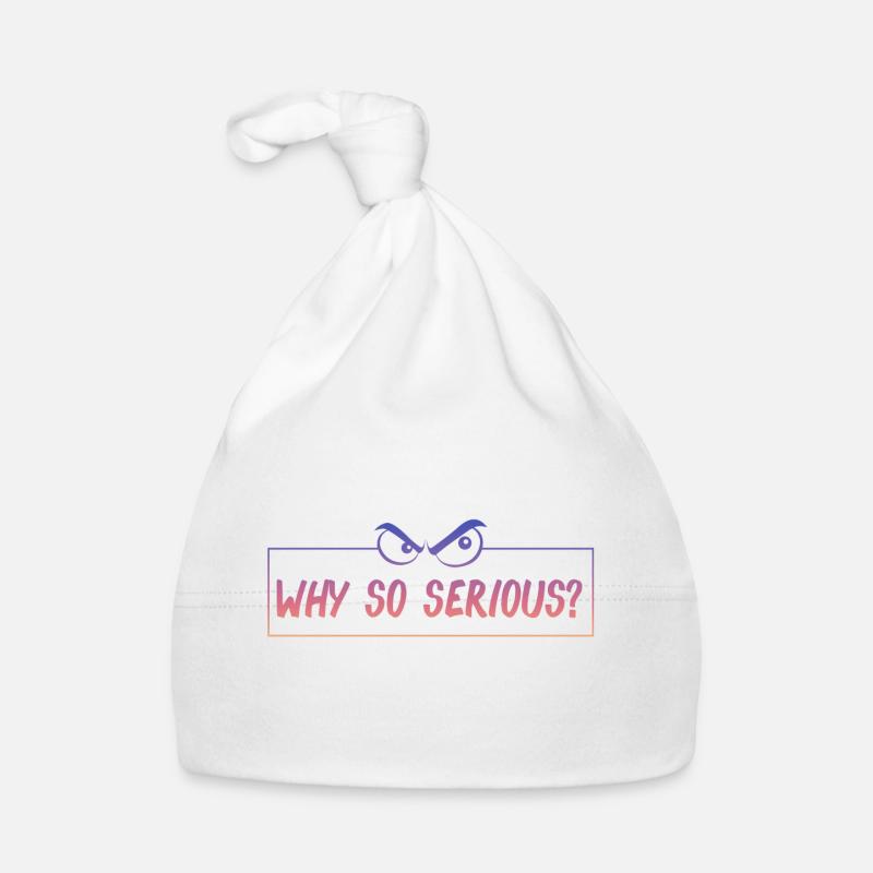 why so serious Baby Bio-Mütze