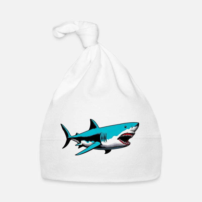 Requin Bonnet bio Bébé