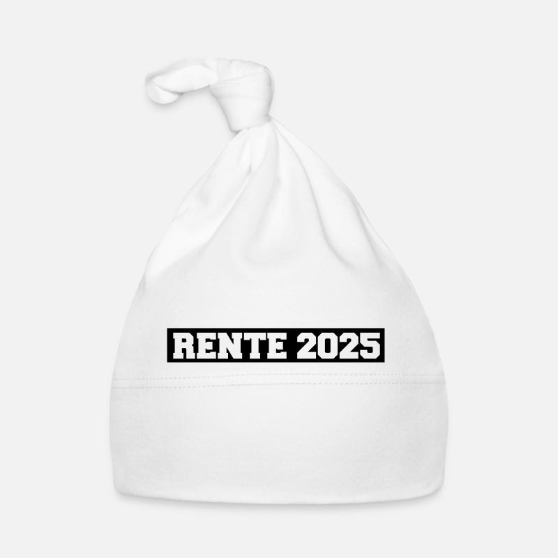 rente 2025 Baby Bio-Mütze