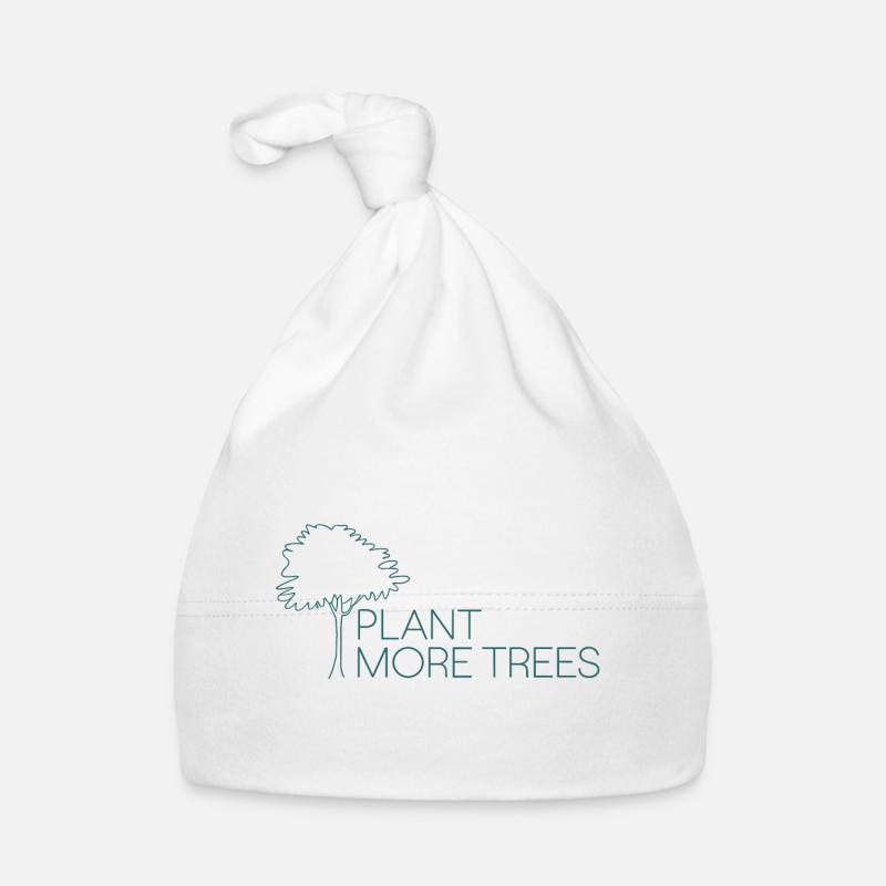 Plantez plus d’arbres - Nature Conservation Saying Bonnet bio Bébé