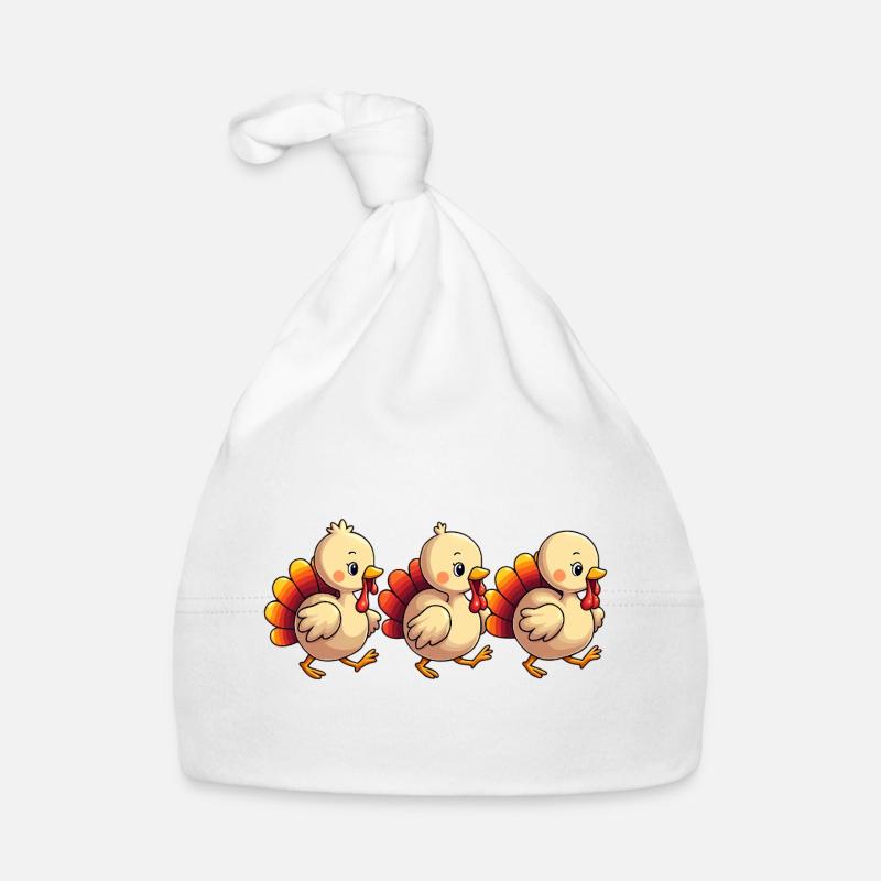 Bébé dinde de Thanksgiving Bonnet bio Bébé