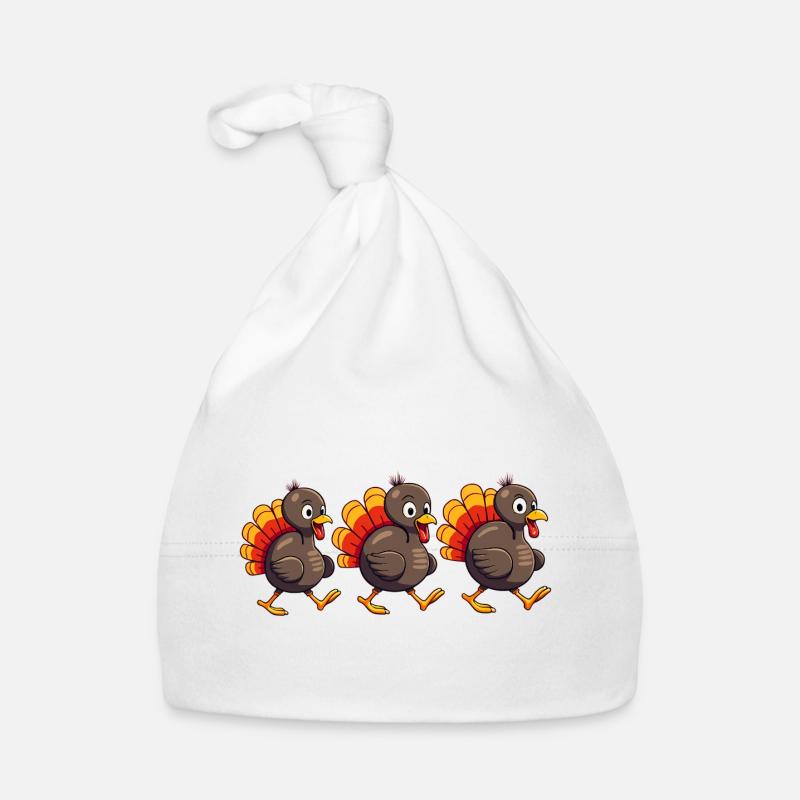 Bébé dinde de Thanksgiving Bonnet bio Bébé
