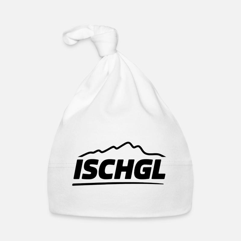 Ischgl - Souvenir Design Organic Baby Cap
