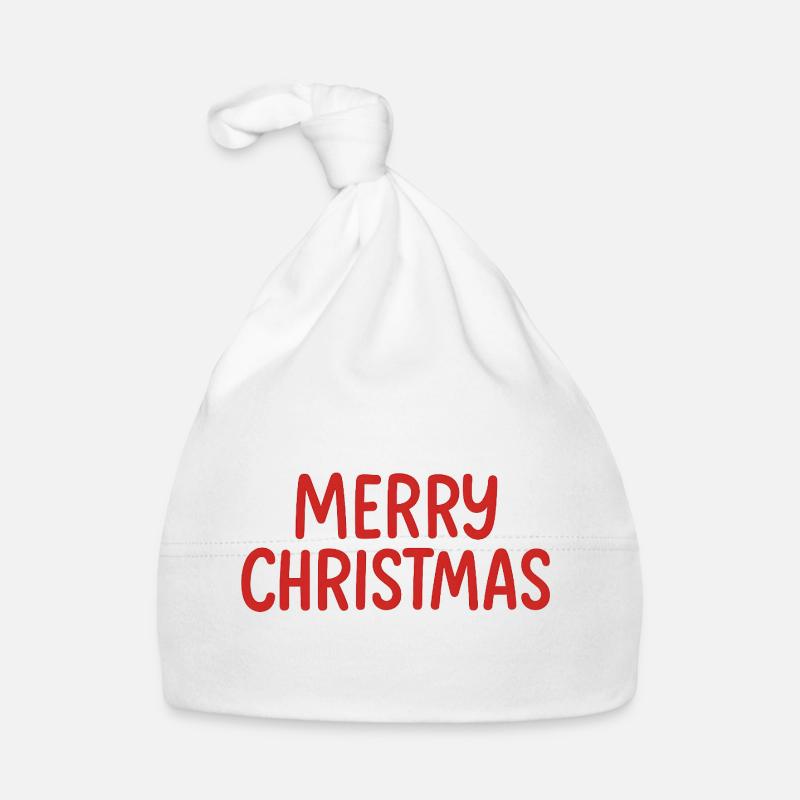 Joyeux Noël Bonnet bio Bébé