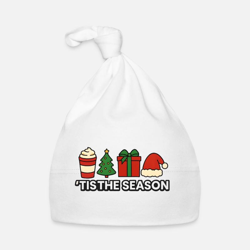C’est la saison Équipe de Noël festive Bonnet bio Bébé