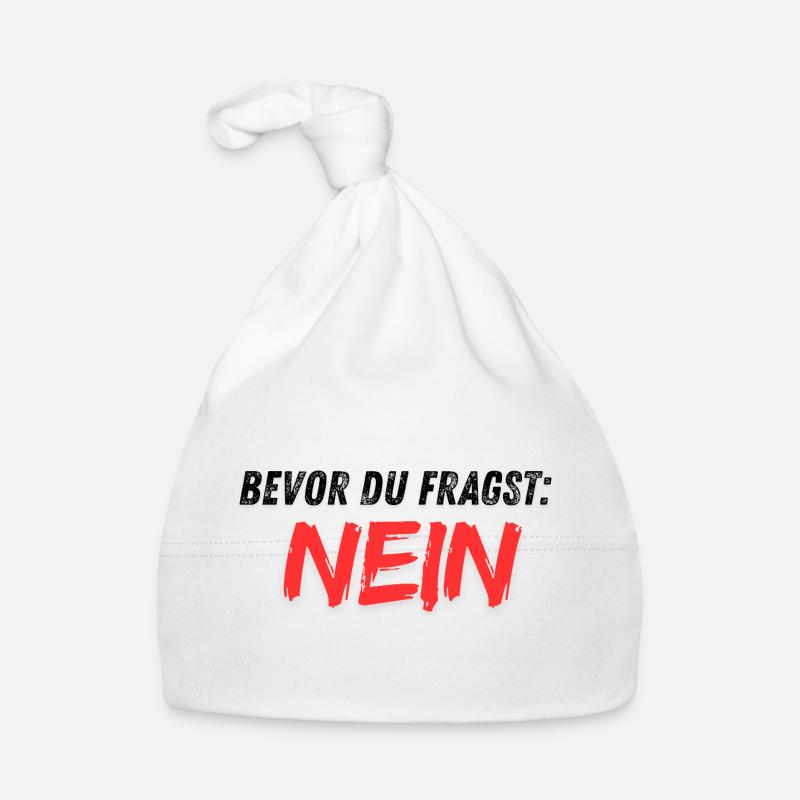 Bevor_du_fragst_NEIN Baby Bio-Mütze