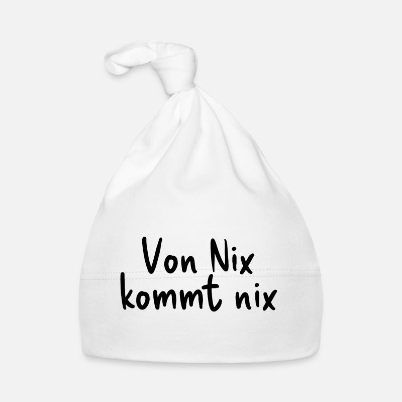 Von Nix kommt nix Baby Bio-Mütze