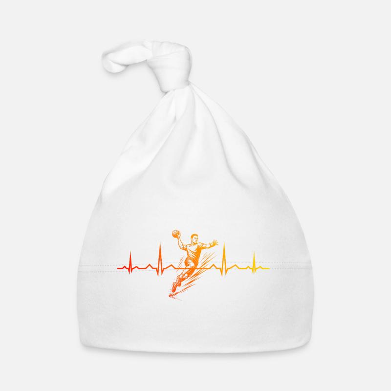 Clear handball message for men Organic Baby Cap