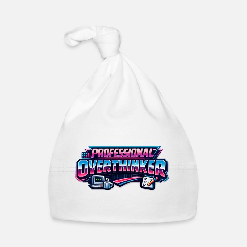 hold on let me overthink this 80s Organic Baby Cap