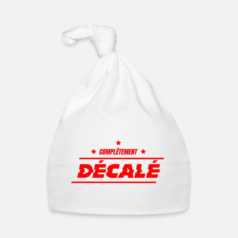 COMPLÈTEMENT DÉCALÉ !  Bonnet bio Bébé