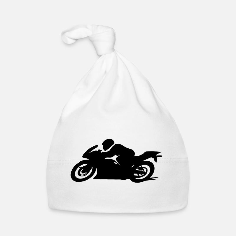 motorcycle Organic Baby Cap