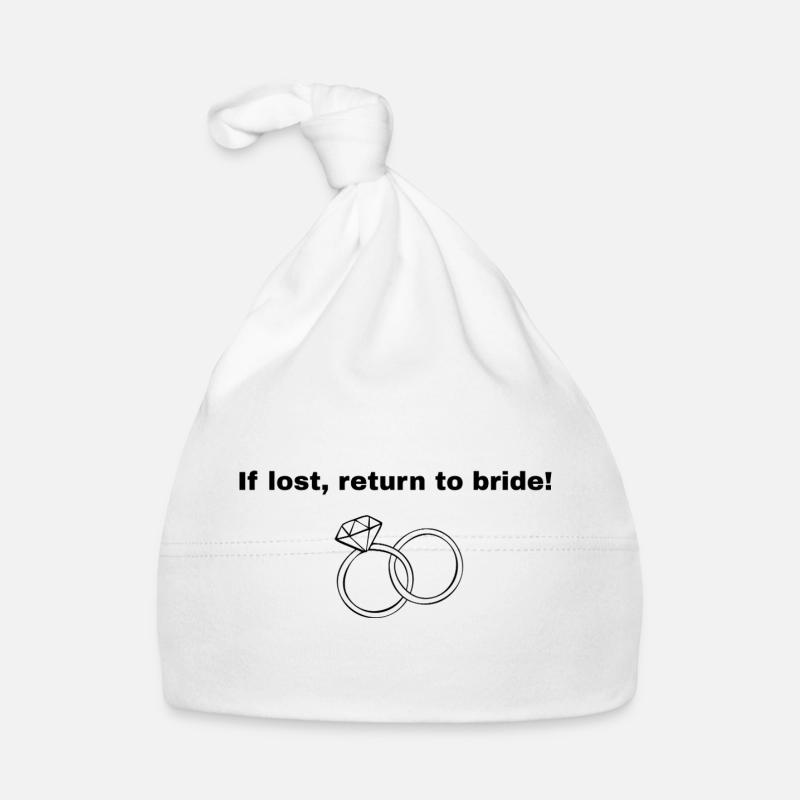 Bachelor Party Design Organic Baby Cap
