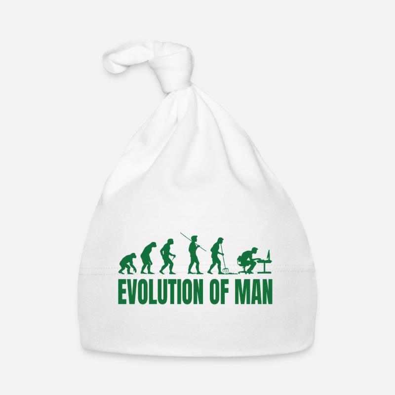 Évolution de l’homme Programmeur IT Bonnet bio Bébé