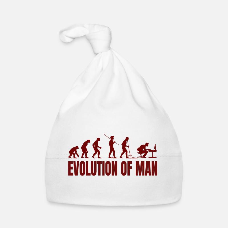 Computer PC Evolution Computer Scientist Programmer Organic Baby Cap