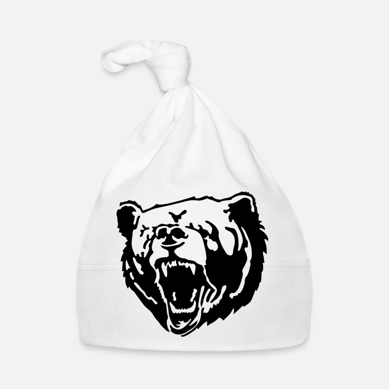 Bear Organic Baby Cap