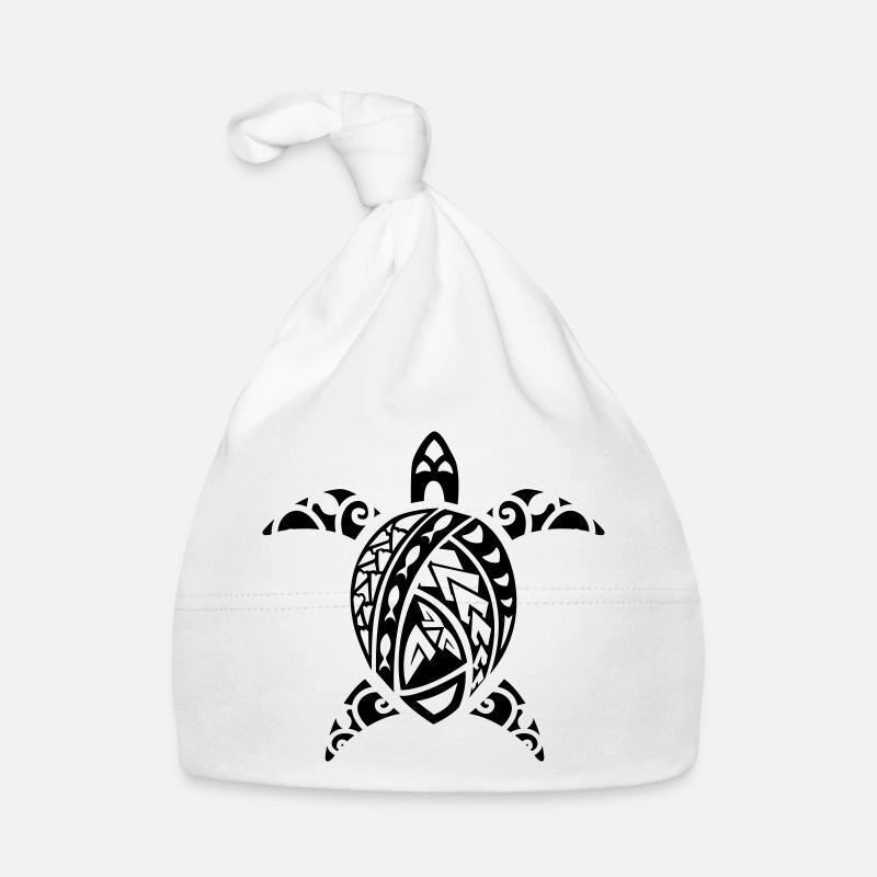 maori turtle Organic Baby Cap