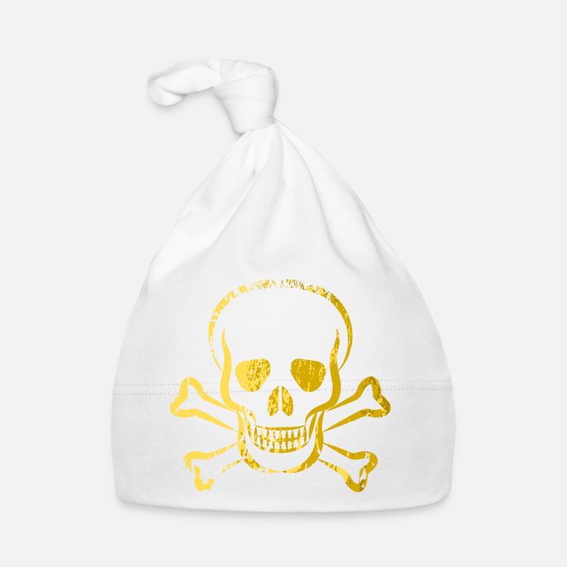 Totenkopf - Skull - Skull & Bones Baby Bio-Mütze
