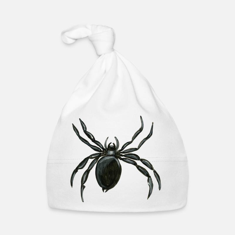 araignée - spider - spinne - zentrifuge - aranha Bonnet bio Bébé