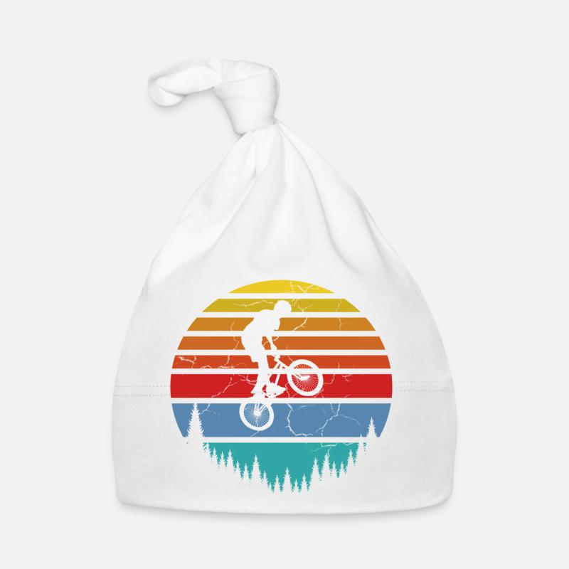 Fahrradfahrer, Biker Baby Bio-Mütze