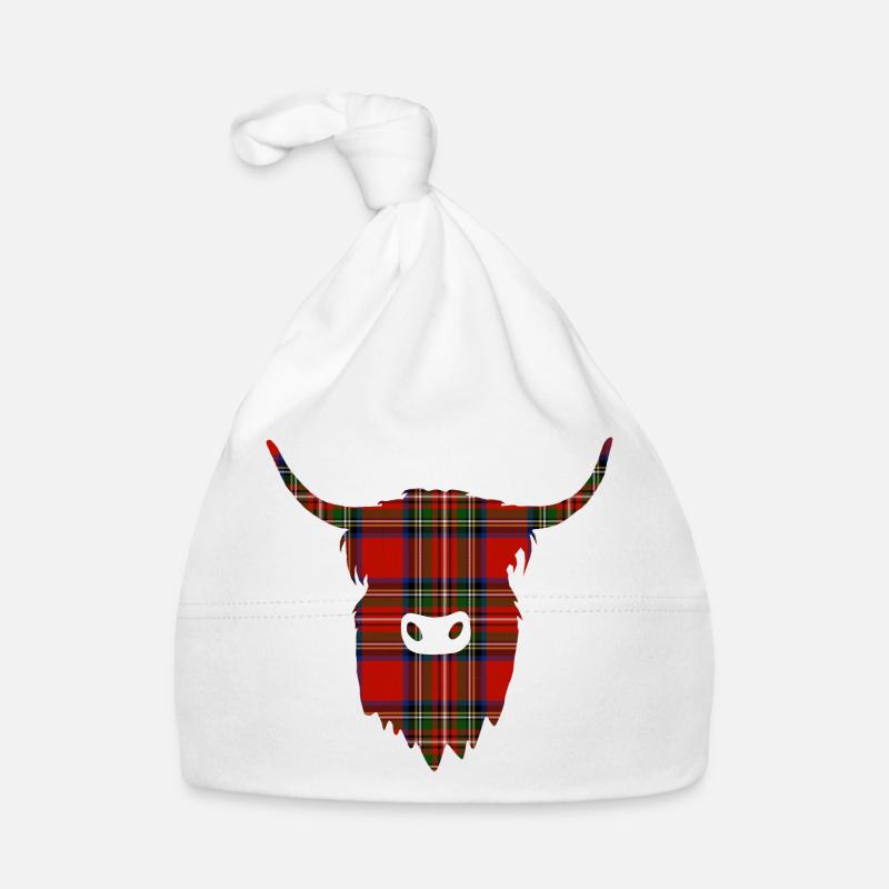 Highland Coo Organic Baby Cap