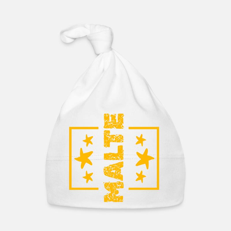 First name Malte Organic Baby Cap