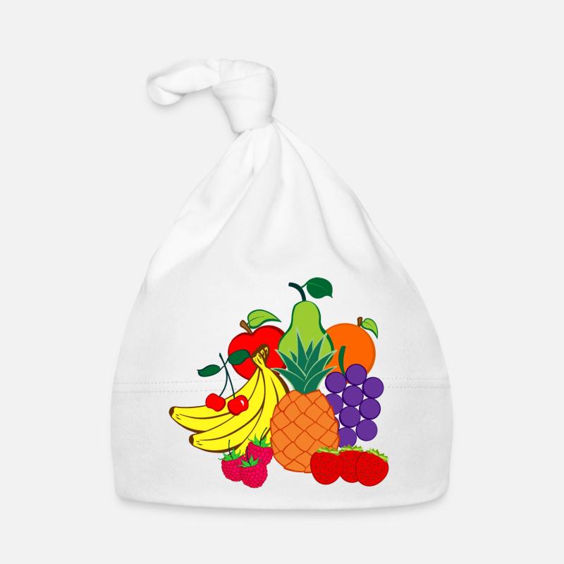 Fruit logo dietitian Organic Baby Cap