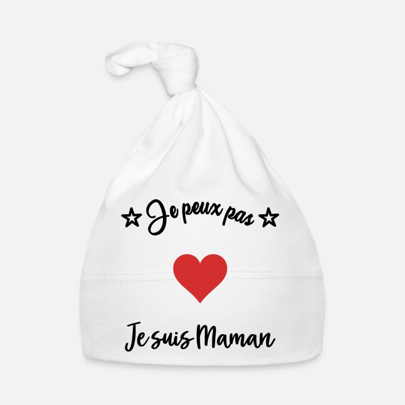ICH KANN NICHT. MAMA Baby Bio-Mütze