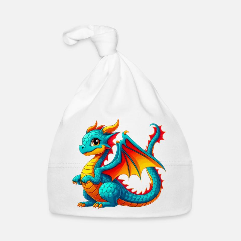 Drache Baby Bio-Mütze