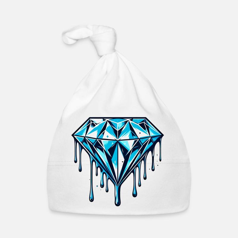 Diamant Baby Bio-Mütze