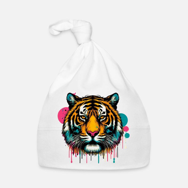 Tiger Baby Bio-Mütze