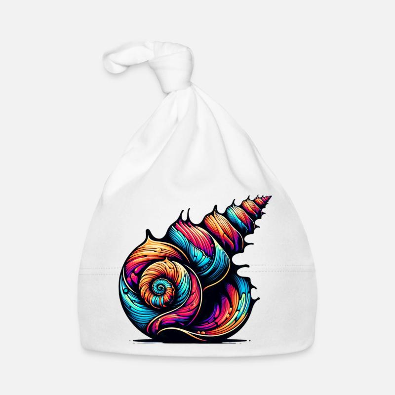 Shell Organic Baby Cap