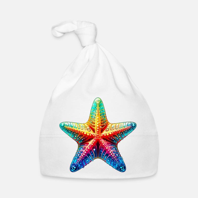 Étoile de mer Bonnet bio Bébé