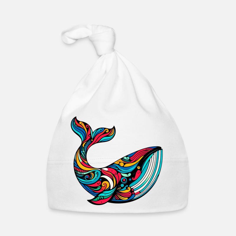 Baleine Bonnet bio Bébé