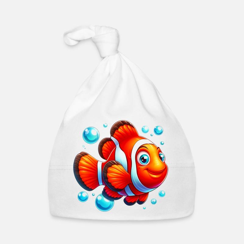 Clownfische Baby Bio-Mütze