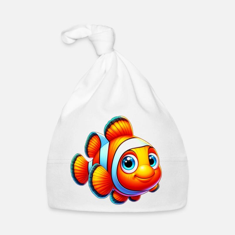 Clownfische Baby Bio-Mütze