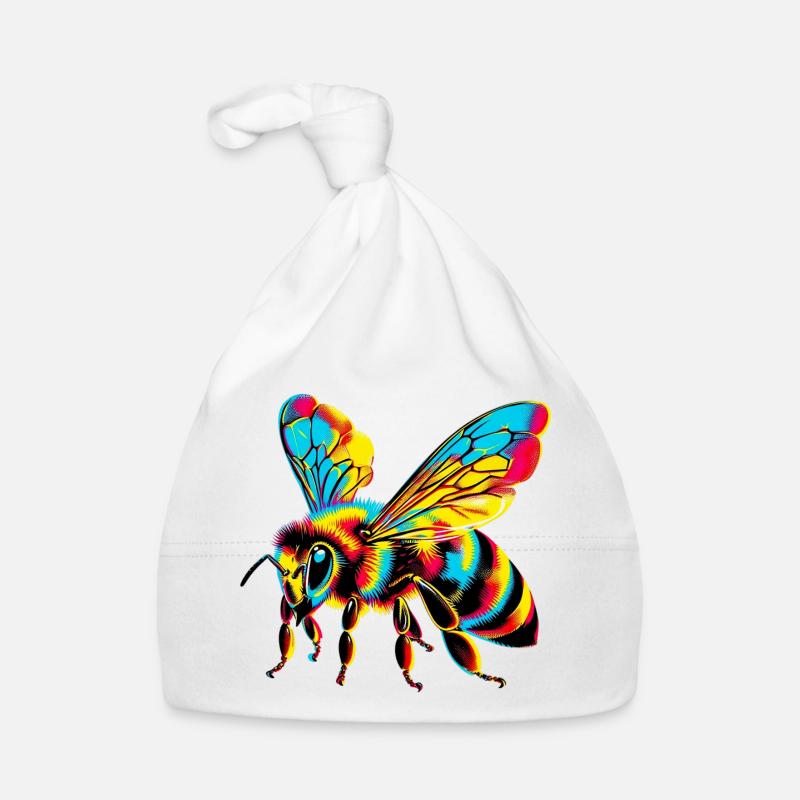 Bee Organic Baby Cap