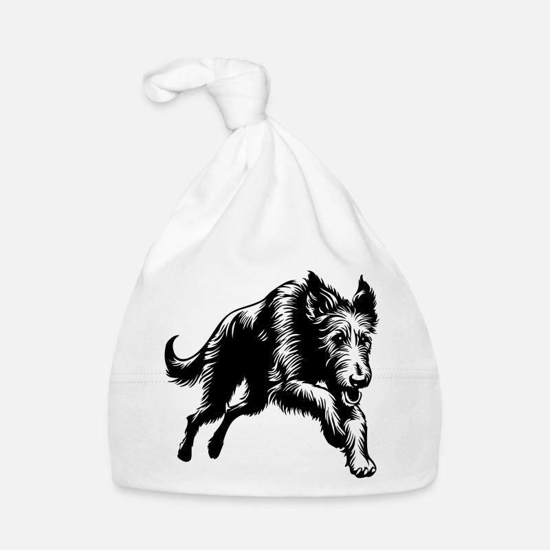 Irish Wolfhound Organic Baby Cap