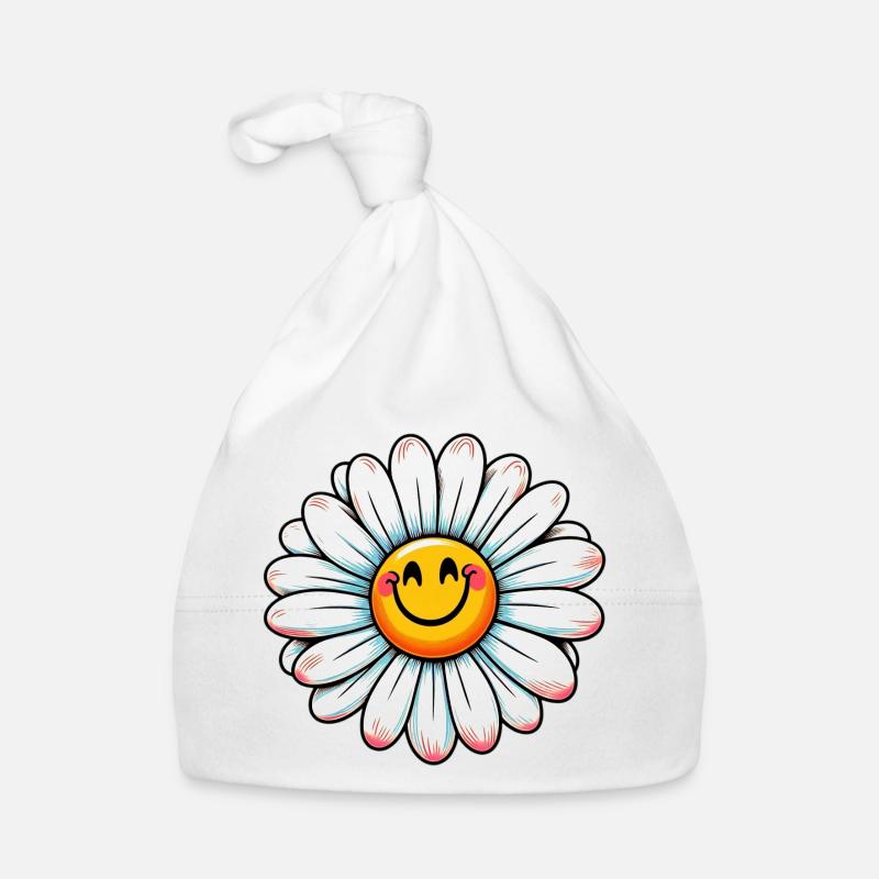 Daisy Organic Baby Cap