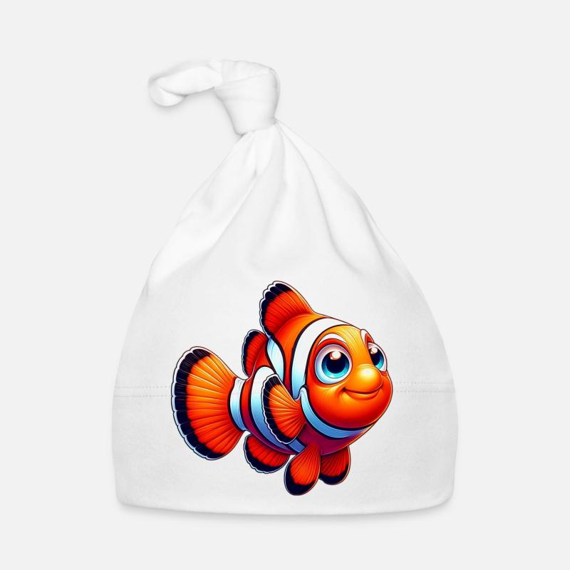 Clownfisch Baby Bio-Mütze