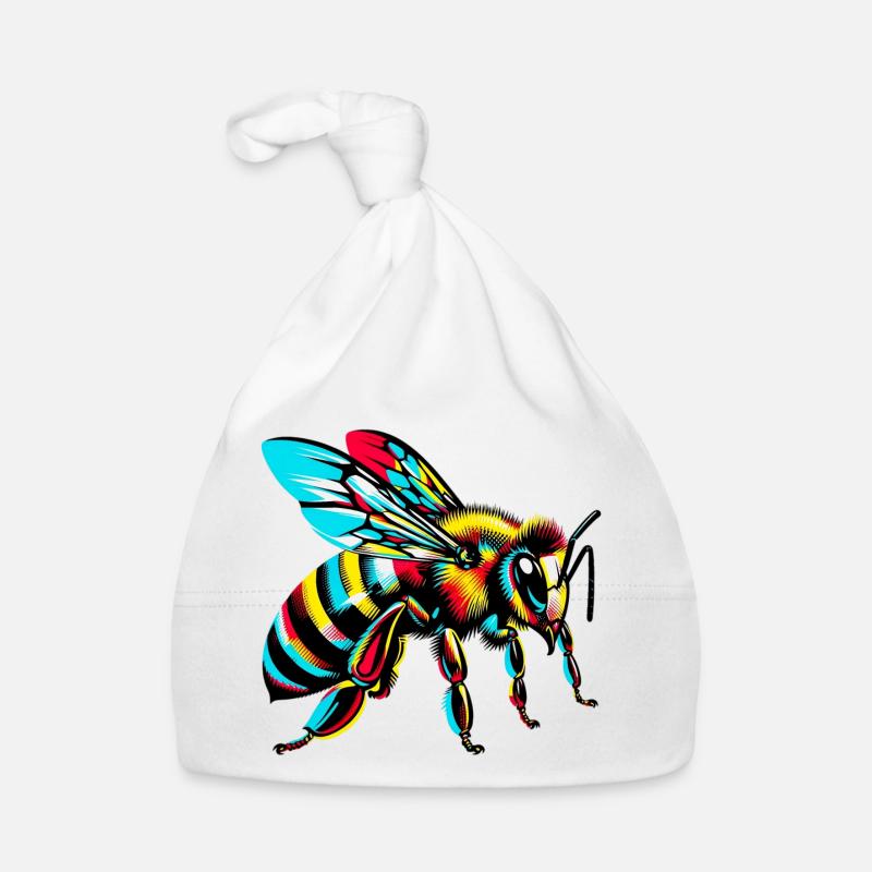 Bee Organic Baby Cap