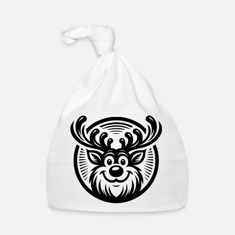 Rudolph Baby Bio-Mütze