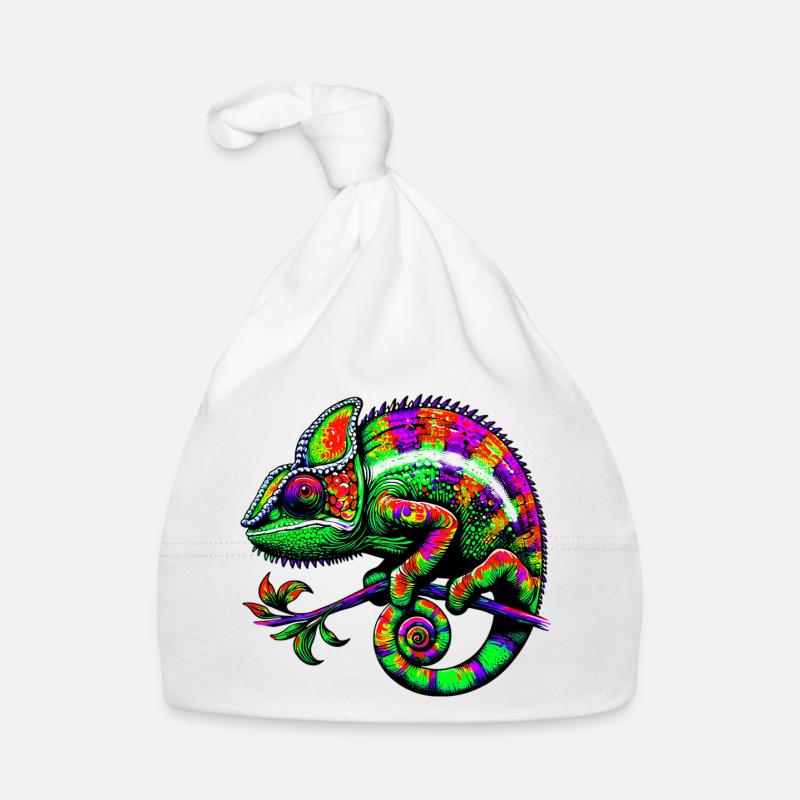 Caméléon Bonnet bio Bébé