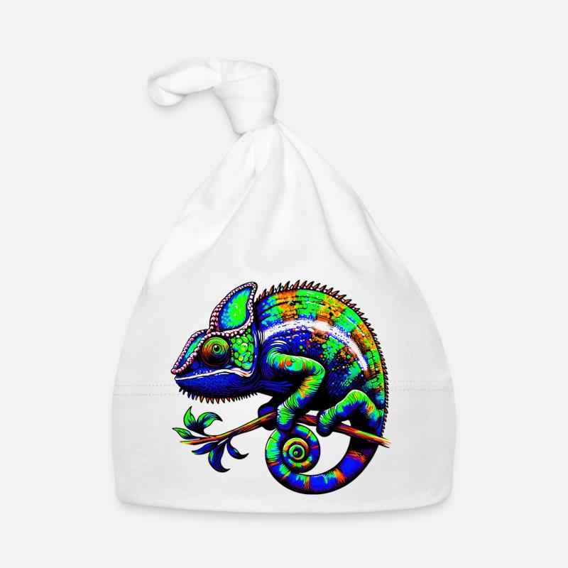 Caméléon Bonnet bio Bébé