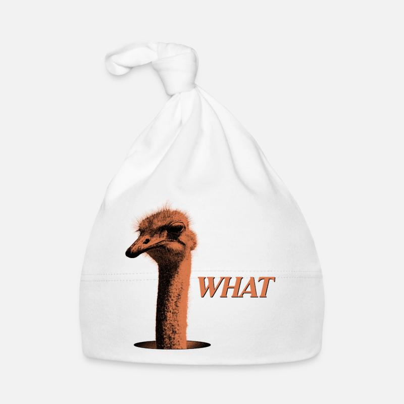 What?! – Grumbling Bouquet Organic Baby Cap